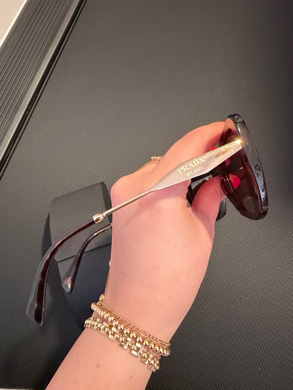 PRADA Women’s Cat-Eye Sunglasses - Picture 6 of 12